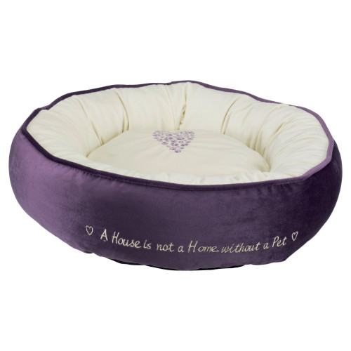 Лежак Trixie Petʼs Home для собак 50 см фіолетовий