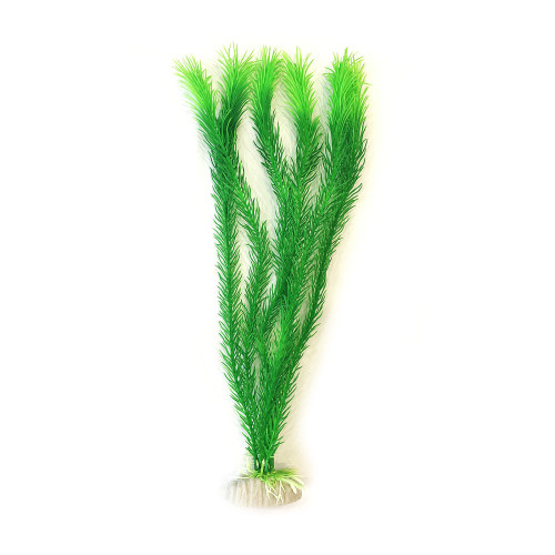 Штучна рослина для акваріума Aquatic Plants "Foxtail" зелено-салатове 40 см
