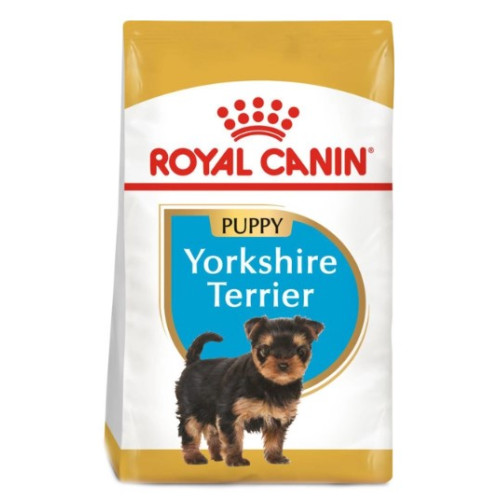 Сухой полнорационный корм для щенков Royal Canin Yorkshire Terrier Puppy породы йоркширский терьер возрасте от 2 до 10 мес