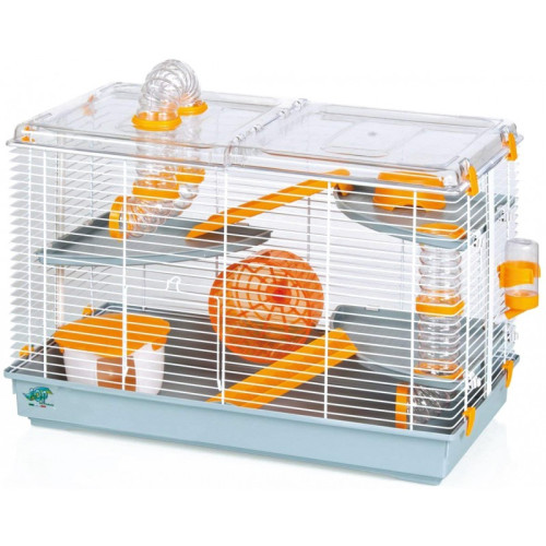 Клетка для грызунов (хомяка, крысы, мыши) PINO 45*27,5*40 укомплектованная	