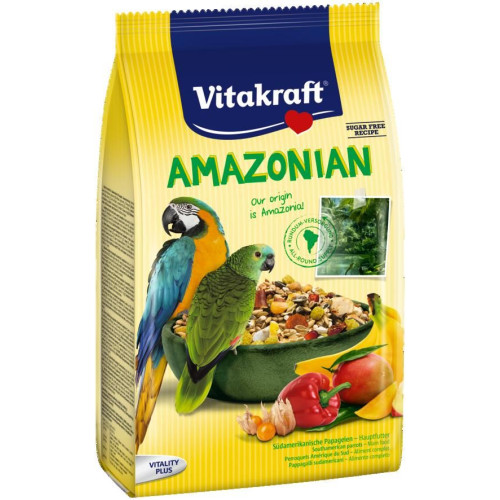 Корм для американського папуги Vitakraft Amazonian 750 г