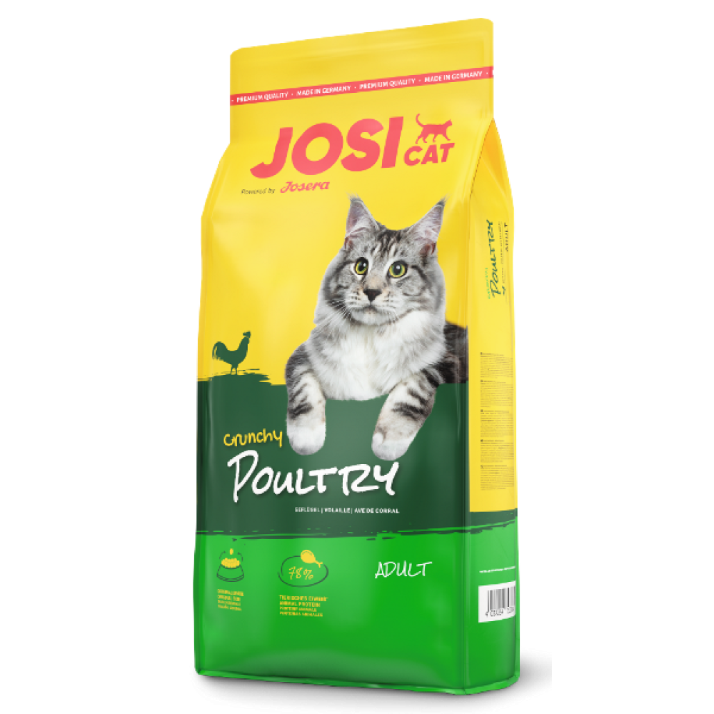 Сухой корм Josera JosiCat Crunchy Poultry для взрослых кошек со вкусом мяса птицы 10 кг