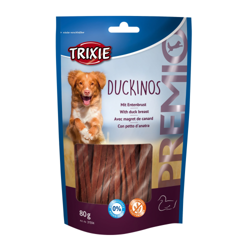 Ласощі для собак Trixie Premio Duckinos качка 80 г