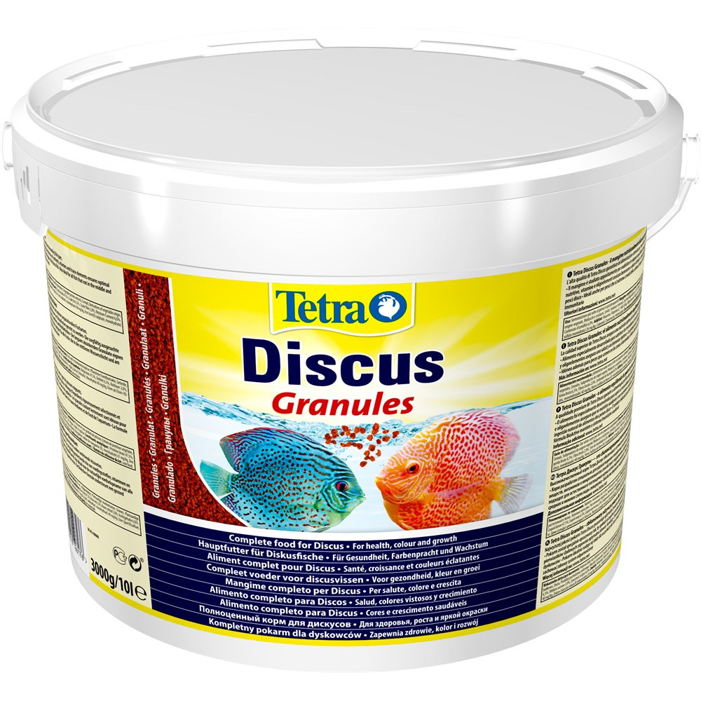 Корм для аквариумных рыб Tetra Discus Granules в гранулах 10 л (3 кг)