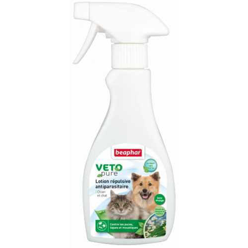 Спрей от паразитов для кошек и собак Beaphar Bio Veto pure 250 мл