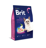 Сухий корм Brit Premium by Nature Cat Adult Chicken для дорослих кішок з куркою 1.5 (кг)