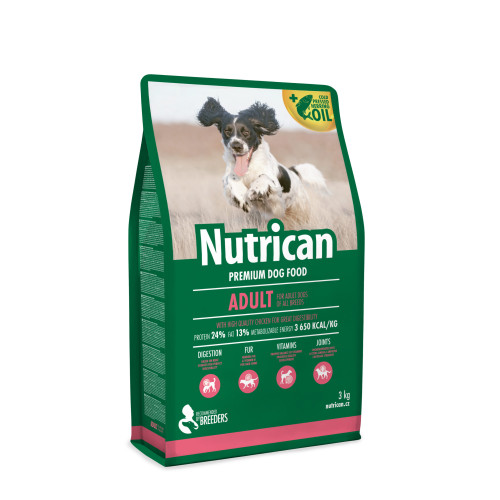 Сухий корм для собак Nutrican Adult Dog 3 (кг)