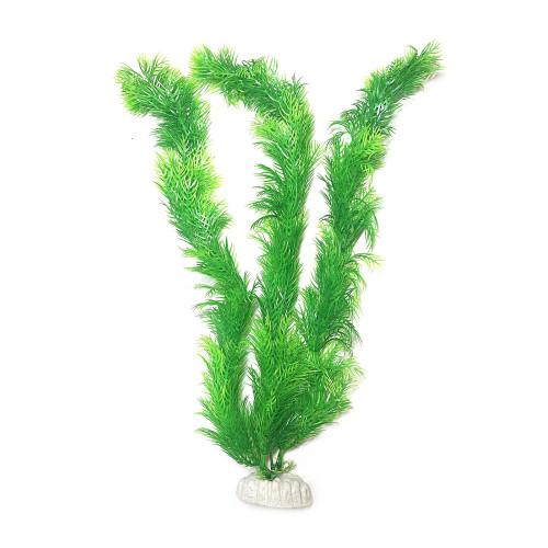 Штучна рослина для акваріума Aquatic Plants "Foxtail" зелена 40 см