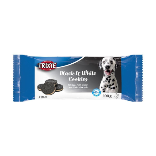 Ласощі для собак Trixie печиво Black & White Cookies 100 г курка