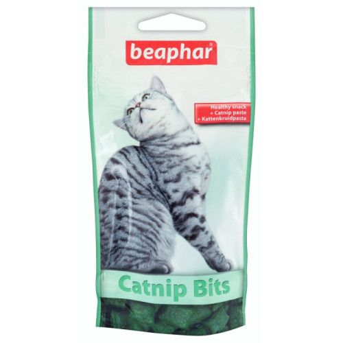 Лакомство для кошек Beaphar Catnip-Bits с кошачьей мятой 35 г