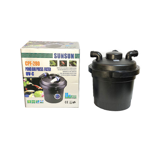 Напорный фильтр для пруда SunSun CPF-280 UV