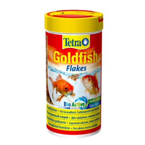 Корм для акваріумних золотих рибок Tetra Goldfish Flakes у пластівцях 250 мл (52 г)