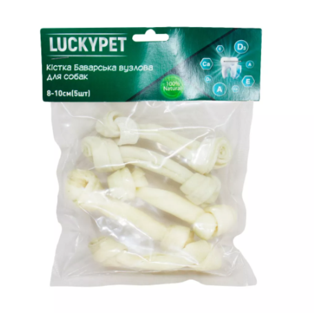 Кость Lucky Pet Баварская узловая №1, 8-10 см, 5 шт