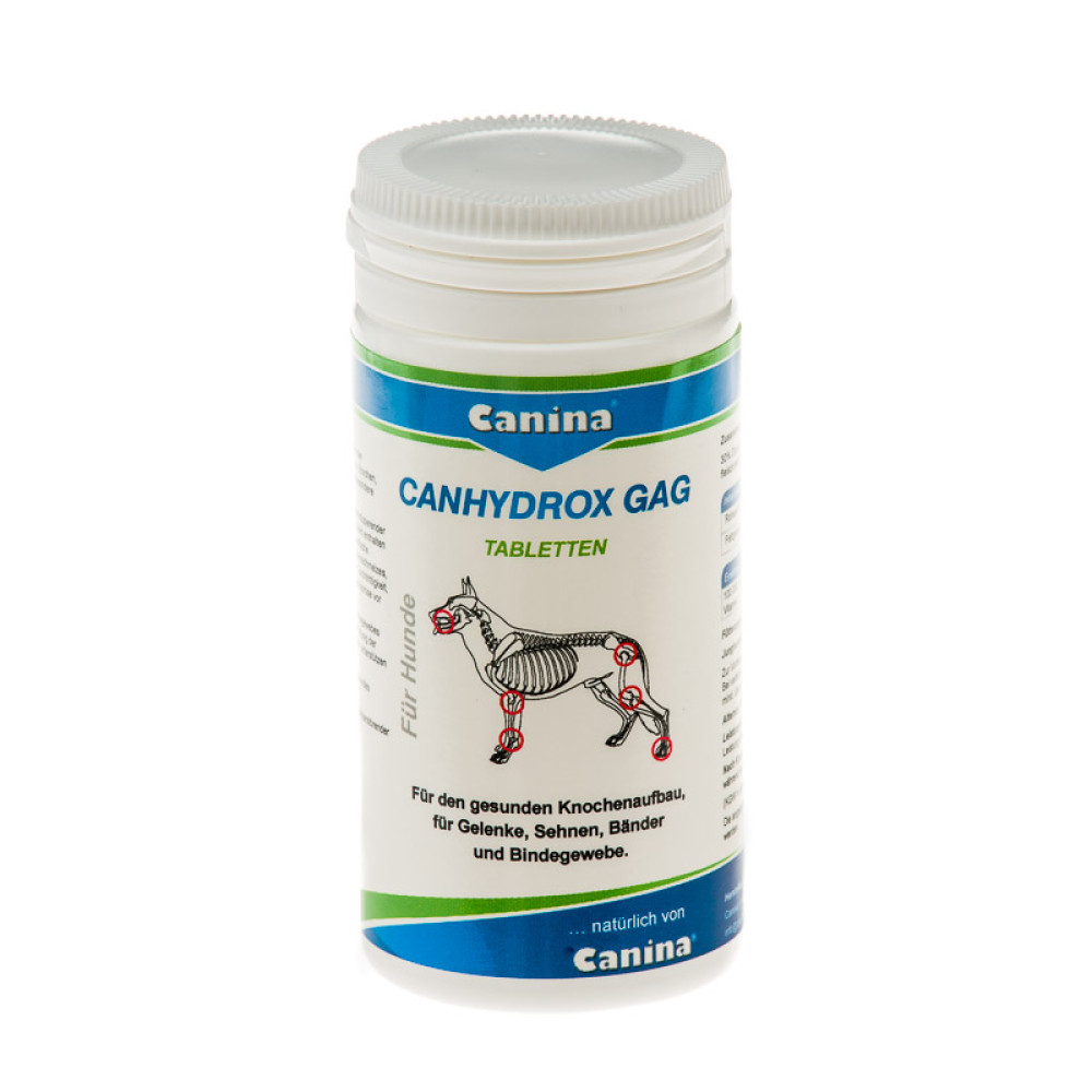 Таблетки для костей и суставов Canina Petvital Canhydrox GAG (Gag Forte) 60 таблеток / 100 г