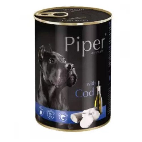 Консерва "DN Piper"  для собак із тріскою 400 (г)