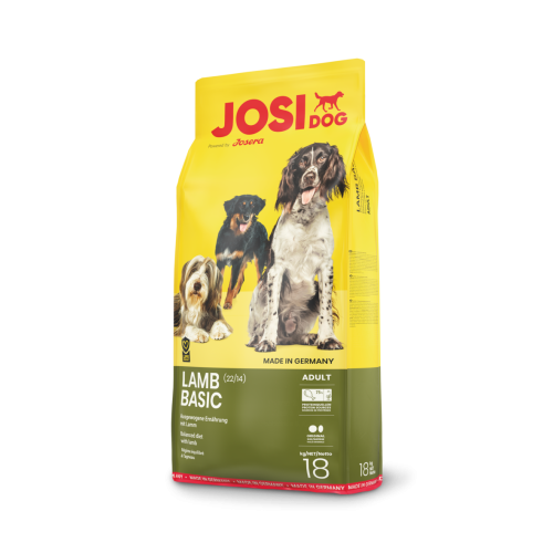 Сухой корм Josera JosiDog Lamb Basic для взрослых собак с ягненком 18 кг