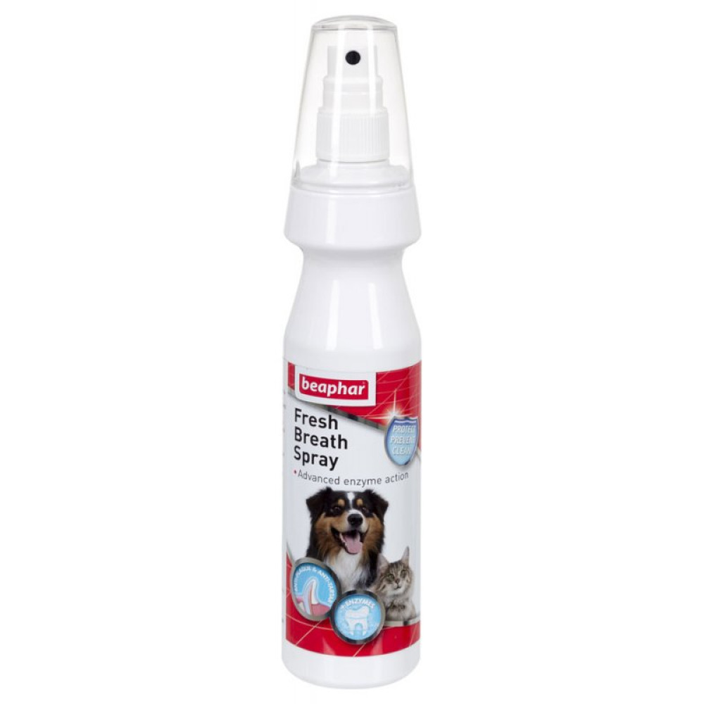 Спрей для чистки зубов собак и кошек Beaphar Fresh Breath Spray 150 мл