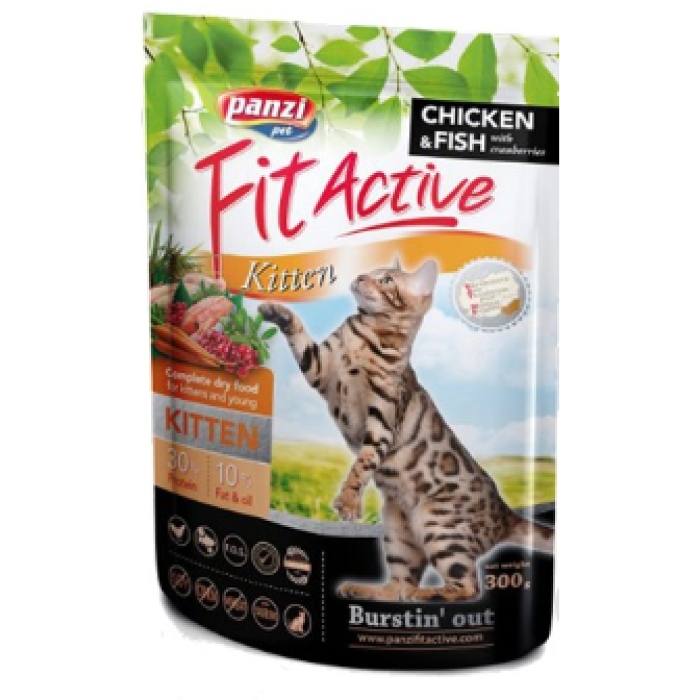 Корм для котят FitActive Cat Kitten 300 (г)