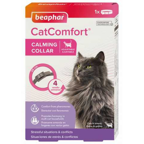 Ошейник с феромонами для кошек Beaphar CatComfort 35 см