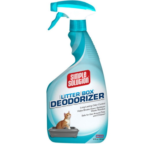 Нейтрализатор запаха в кошачьих туалетах Simple Solution Cat Litter Box Deodorized 945 мл