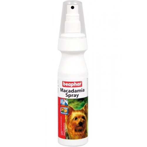 Восстанавливающий спрей для шерсти и кожи собак и кошек Beaphar Macadamia Spray For Dogs & Cats 150 мл