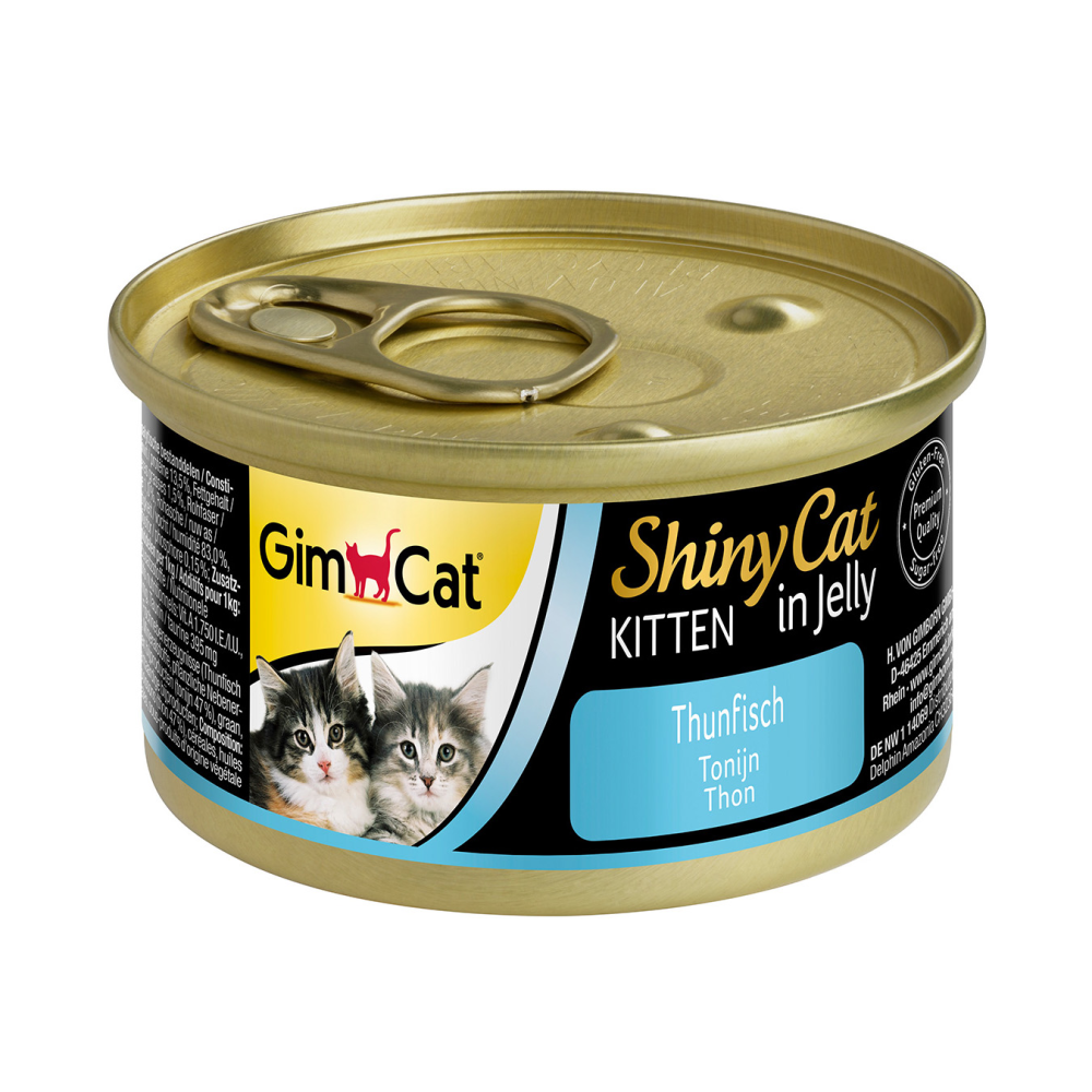 Влажный корм для котят Gimpet ShinyCat Kitten с тунцом 70 г