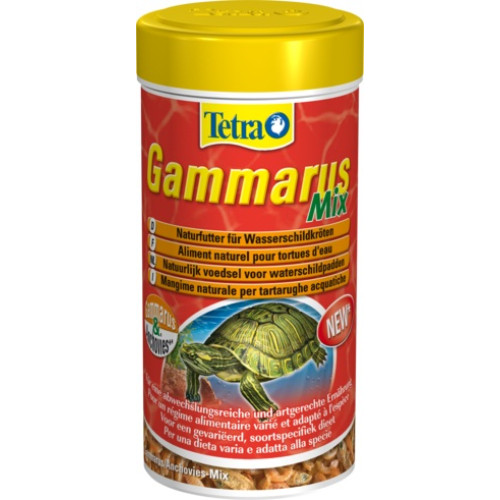 Корм для водоплавающих черепах Tetra Gammarus Mix 250 мл