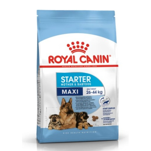 Сухий корм для цуценят та лактуючих собак великих порід Royal Canin Maxi Starter до 2 міс., 4 кг