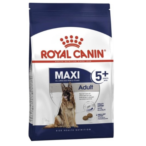Сухий корм Royal Canin Maxi Adult 5+ для собак великих порід від 5 до 8 років, 15 кг