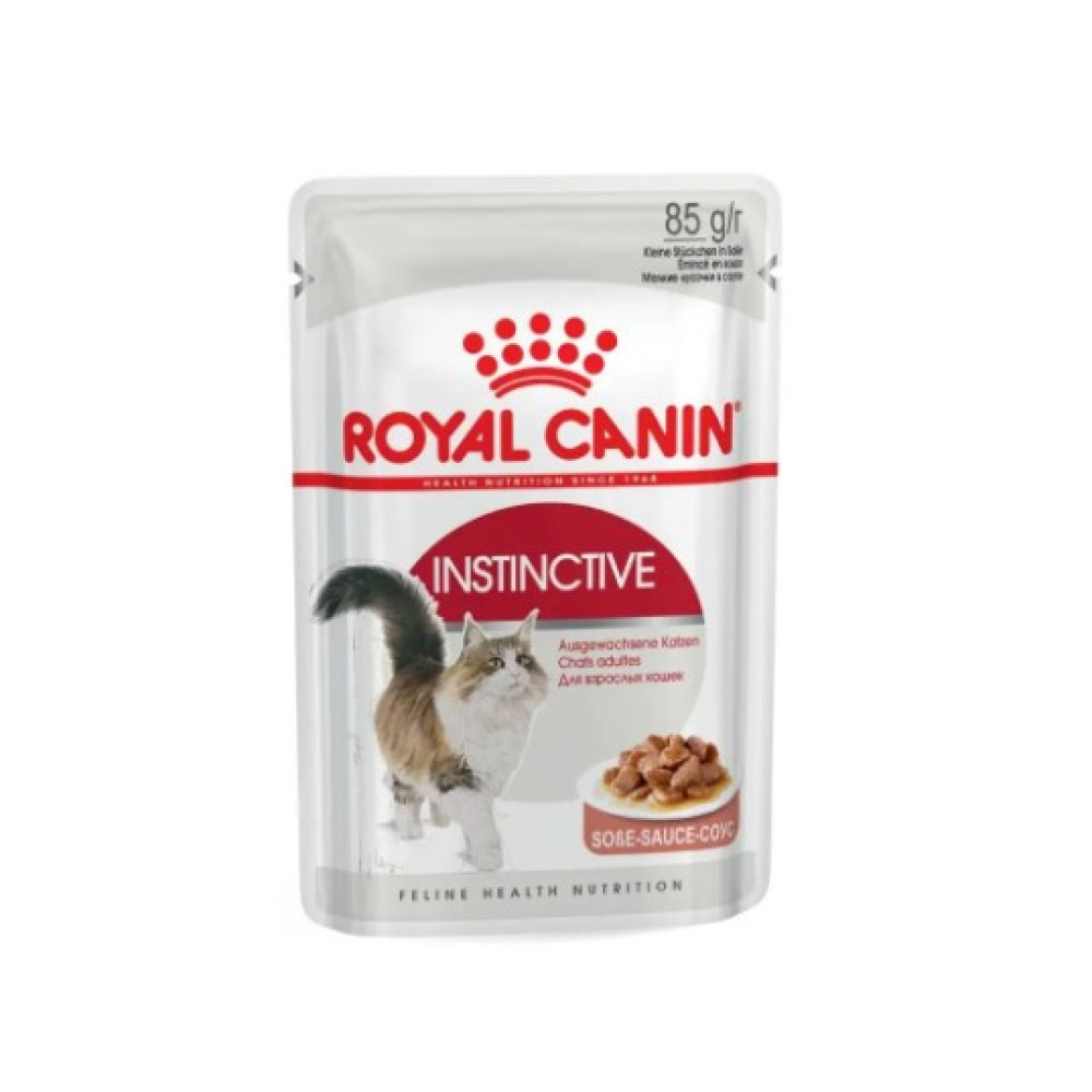 Влажный корм для кошек Royal Canin Instinctive в соусе 12 шт х 85 г
