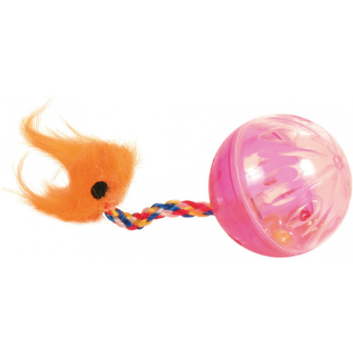 Trixie мячики пластиковые с хвостом (4 см)
