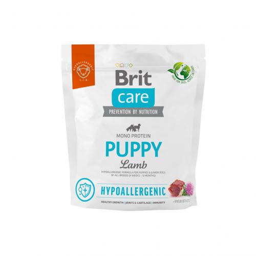 Сухой корм Brit Care Dog Hypoallergenic Puppy для щенков всех пород с ягненком 1 (кг)