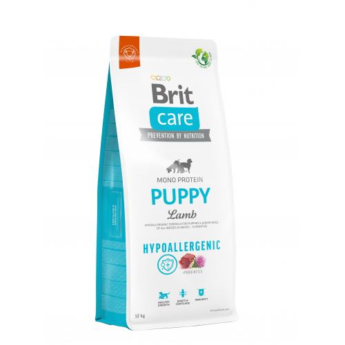 Сухий корм Brit Care Dog Hypoallergenic Puppy для цуценят всіх порід з ягнятком 12 (кг)