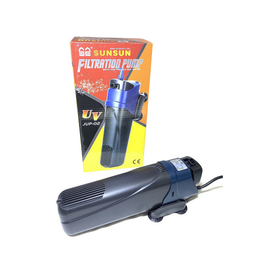 Внутренний фильтр стерилизатор SunSun JUP-02, UV 5W для аквариума до 150 л
