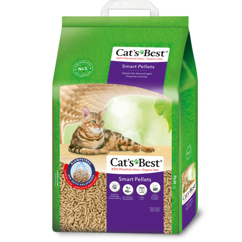 Наполнитель туалета для кошек Cats Best Smart Pellets (древесный)  2.5 (кг)