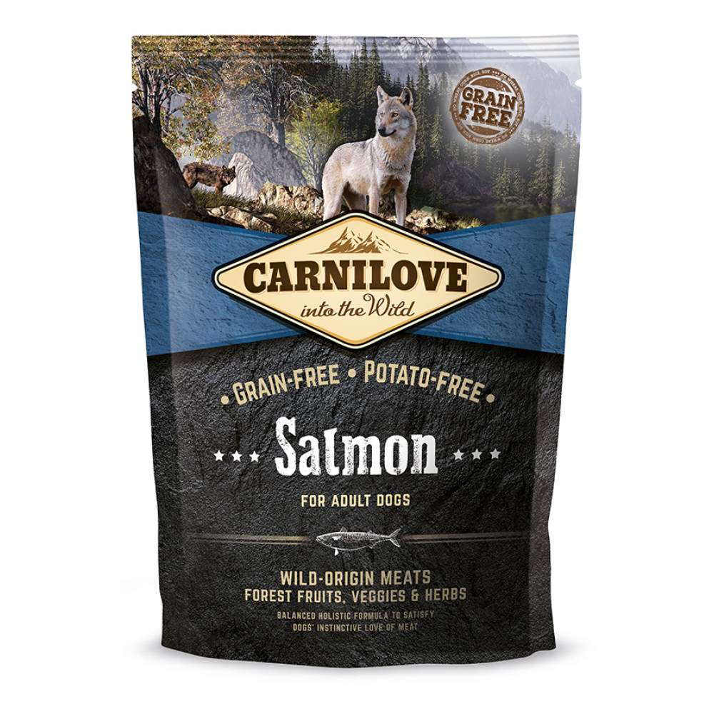 Сухий корм Carnilove Dog Adult Salmon для дорослих собак 1.5 кг