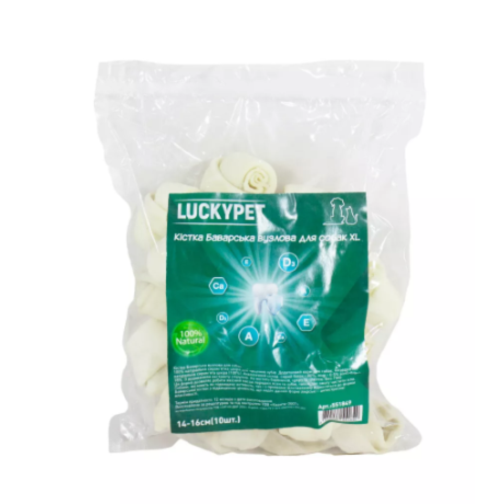 Кость Lucky Pet Баварская узловая №3 XL, 14-16 см, 10 шт