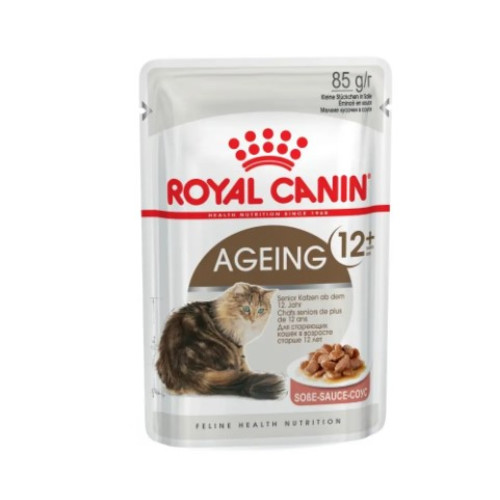 Влажный корм для пожилых кошек Royal Canin Ageing 12+ в соусе 12 шт х 85 г