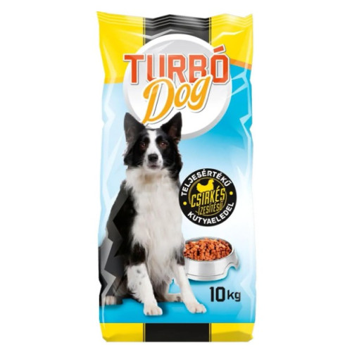 Сухий корм для собак Turbo Dog зі смаком курки, 10 кг