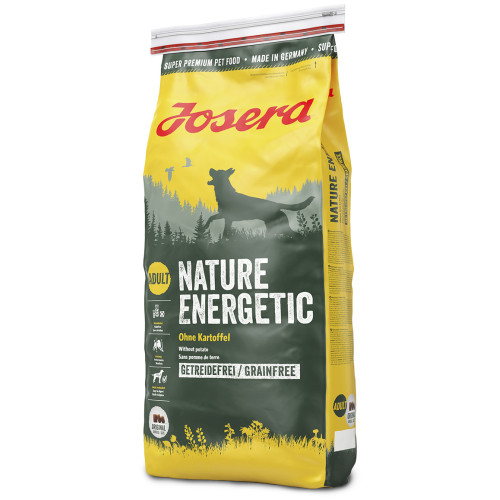 Сухой корм Josera Nature Energetic для активных собак беззерновой с мясом птицы 15 кг