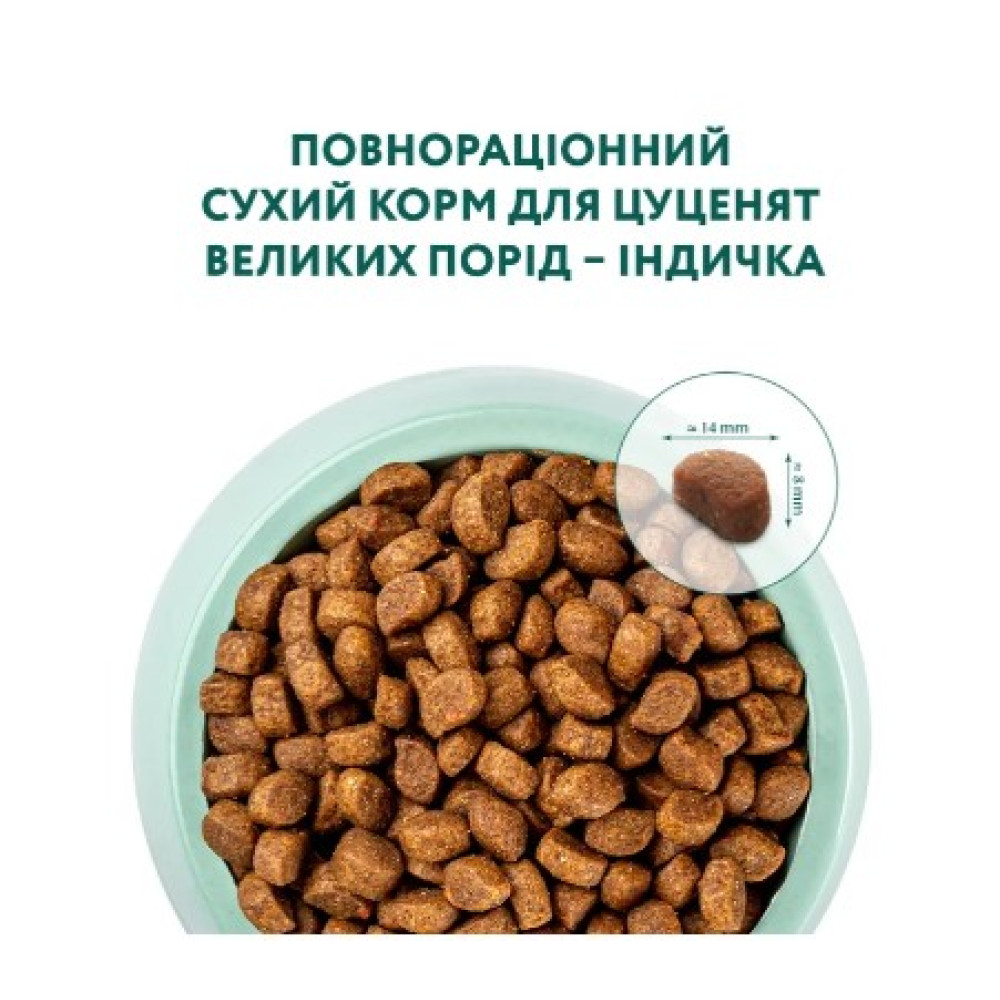Сухой корм для щенков крупных пород Optimeal (индейка) 12 (кг)