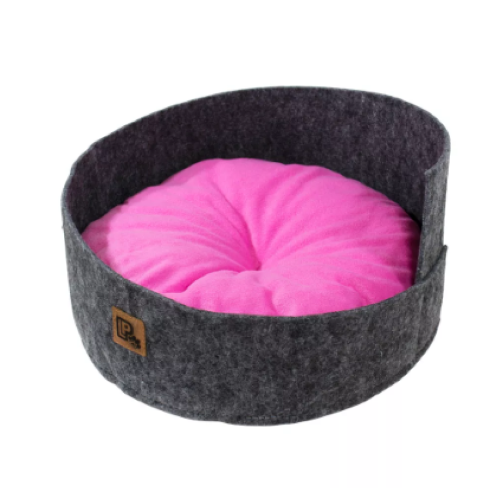 Лежак Джаз №2 "Lucky Pet", серый, 40х40х22см