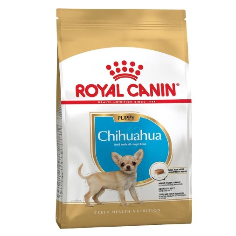 Сухой корм Royal Canin Chihuahua Puppy для щенков породы чихуахуа от 2 до 8 месяцев 500 (г)