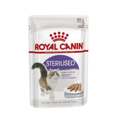 Влажный корм для стерилизованных кошек Royal Canin Sterilised Loaf в паштете 12 шт х 85 г