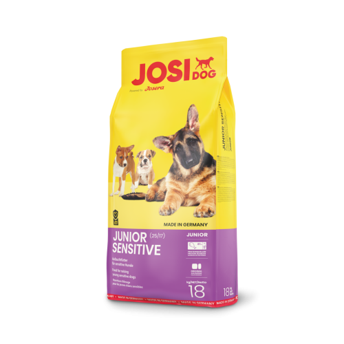 Сухой корм Josera JosiDog Junior Sensitive для щенков с чувствительным пищеварением 18 кг