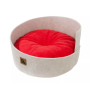Лежак Джаз №3 "Lucky Pet", бежевый, 45х45х23см