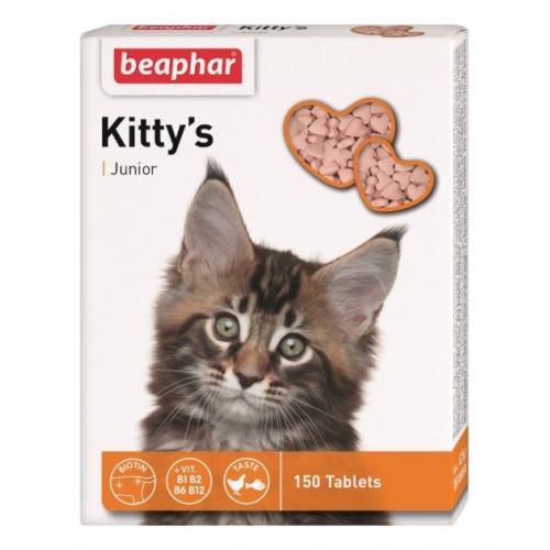 Витамины для котят Beaphar Kitty's Junior 150 таблеток