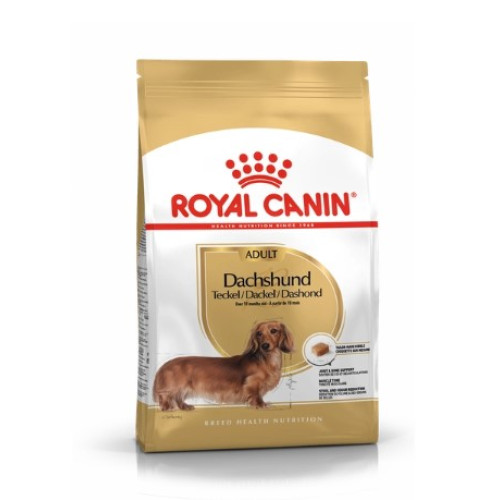 Сухой корм Royal Canin Dachshund Adult для собак породы такса от 10 мес., 1,5 кг
