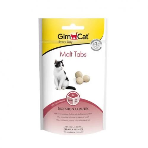 Лакомство для кошек GimCat Every Day Malt Tabs 40 г