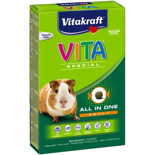 Корм для взрослых морских свинок Vitakraft Vita SPECIAL 600г.